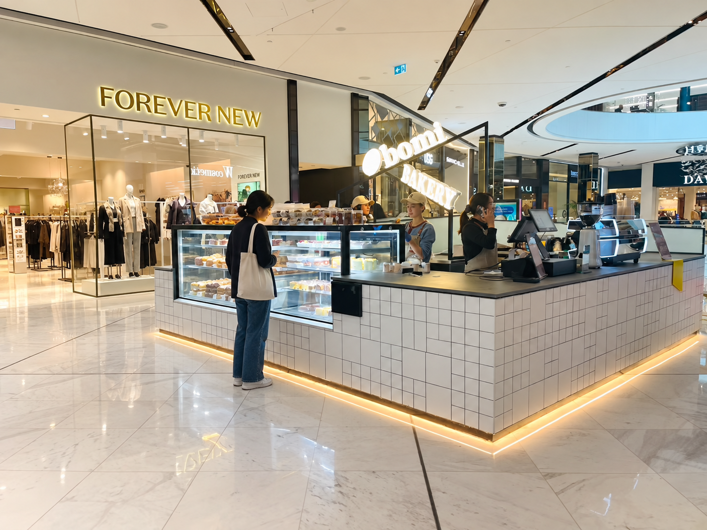 Bomi Newmarket 店铺现场